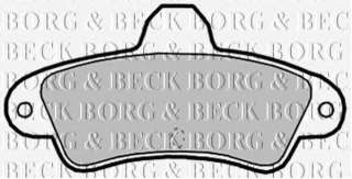 Klocki hamulcowe kpl. BORG & BECK BBP2128