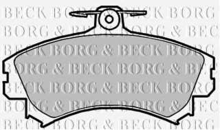 Klocki hamulcowe kpl. BORG & BECK BBP2151