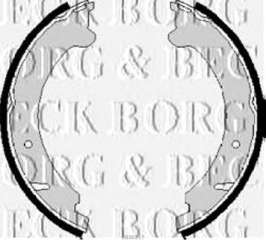 Szczęki hamulca postojowego kpl. BORG & BECK BBS6217