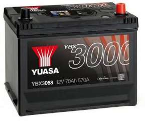 Akumulator rozruchowy YUASA YBX3068