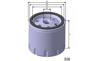 Wkład filtra powietrza systemu pneumatycznego MISFAT DS001