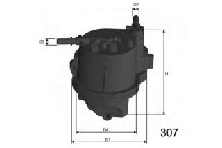 Filtr paliwa MISFAT F112