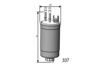 Filtr paliwa MISFAT M264