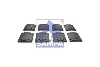 Zestaw okładzin szczęk hamulcowych SAMPA 096.623