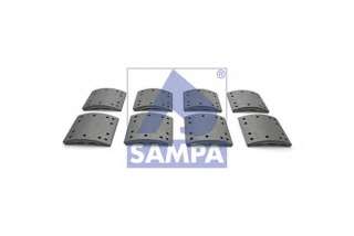 Zestaw okładzin szczęk hamulcowych SAMPA 096.624