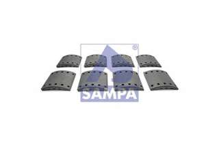 Zestaw okładzin szczęk hamulcowych SAMPA 096.626
