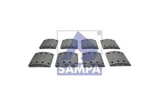 Zestaw okładzin szczęk hamulcowych SAMPA 096.629