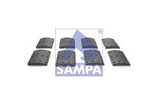 Zestaw okładzin szczęk hamulcowych SAMPA 096.643