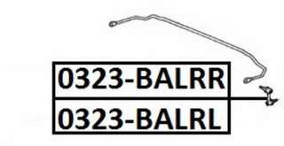 Łącznik/wspornik stabilizatora ASVA 0323-BALRR