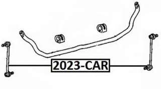 Łącznik/wspornik stabilizatora ASVA 2023-CAR