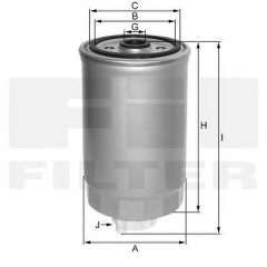 Filtr paliwa FIL FILTER ZP 3041 CF