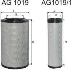 Filtr powietrza GOODWILL AG 1019