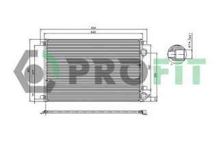 Chłodnica klimatyzacji PROFIT PR 1909C1