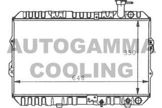 Chłodnica silnika AUTOGAMMA 100418