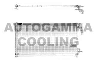 Chłodnica klimatyzacji AUTOGAMMA 101594