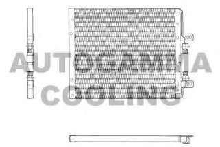 Chłodnica klimatyzacji AUTOGAMMA 101827