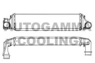 Chłodnica powietrza doładowującego AUTOGAMMA 101882