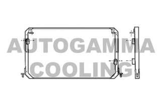 Chłodnica klimatyzacji AUTOGAMMA 102804