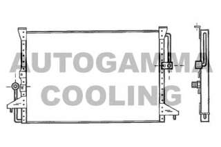 Chłodnica klimatyzacji AUTOGAMMA 102810