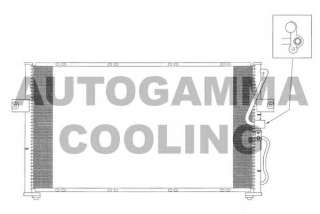 Chłodnica klimatyzacji AUTOGAMMA 103611