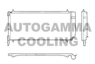 Chłodnica klimatyzacji AUTOGAMMA 103709