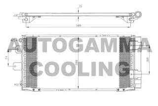 Chłodnica klimatyzacji AUTOGAMMA 105035