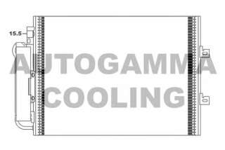 Chłodnica klimatyzacji AUTOGAMMA 105205