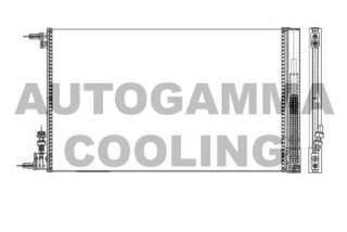 Chłodnica klimatyzacji AUTOGAMMA 105507