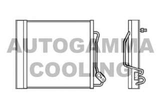 Chłodnica klimatyzacji AUTOGAMMA 105509