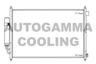 Chłodnica klimatyzacji AUTOGAMMA 105540