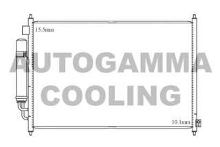 Chłodnica klimatyzacji AUTOGAMMA 105541