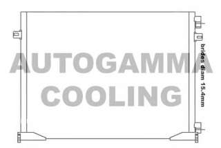 Chłodnica klimatyzacji AUTOGAMMA 105549