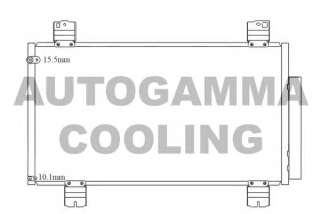 Chłodnica klimatyzacji AUTOGAMMA 105595