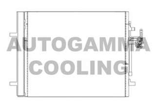 Chłodnica klimatyzacji AUTOGAMMA 105598