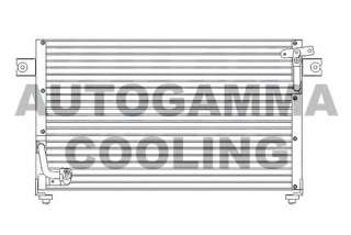 Chłodnica klimatyzacji AUTOGAMMA 105713