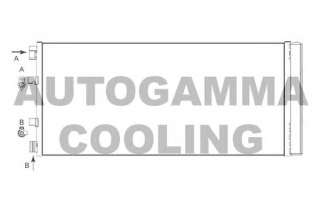 Chłodnica klimatyzacji AUTOGAMMA 105714