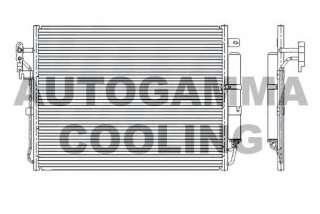 Chłodnica klimatyzacji AUTOGAMMA 105862