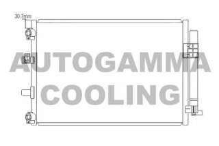 Chłodnica klimatyzacji AUTOGAMMA 105881
