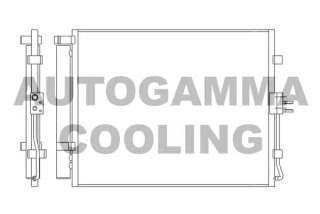 Chłodnica klimatyzacji AUTOGAMMA 105968