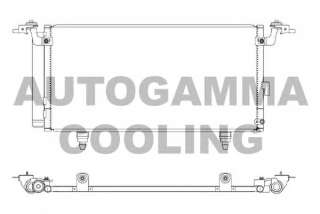 Chłodnica klimatyzacji AUTOGAMMA 105971